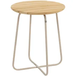 4Seasons Verdi Latte Kaffee-Tisch Teak Rund