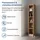 home collective Standregal 39 x 180 x 35 cm Beige