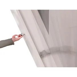 Mirjan24 Schrankbett, Weiß Hochglanz, Holzwerkstoff, Rechteckig, 90x200 cm, Schlafzimmer, Betten, Klappbetten