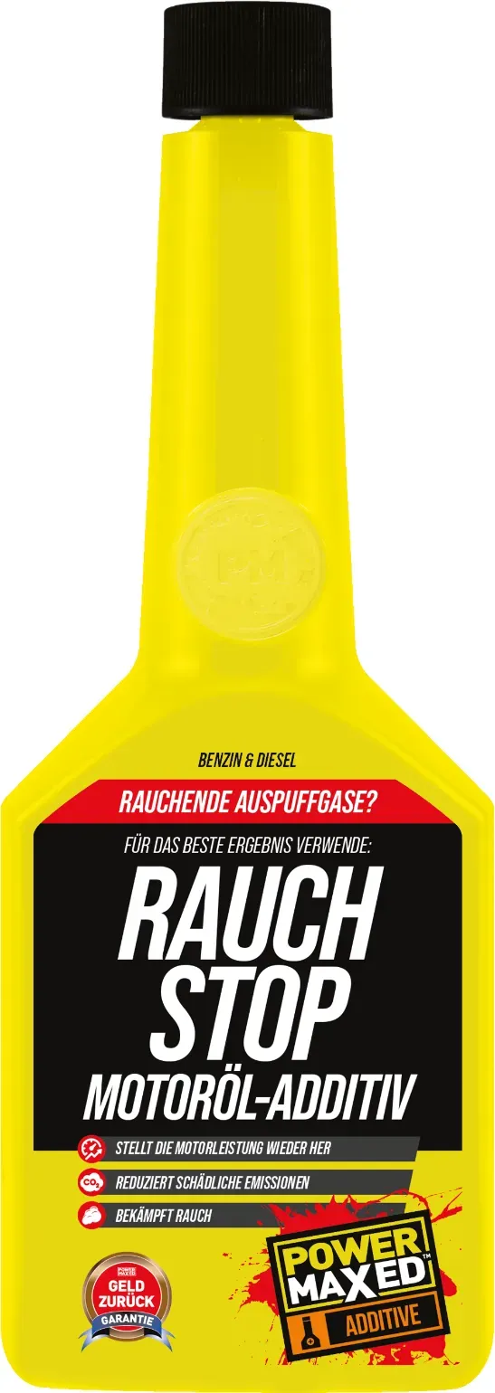 PowerMaxed Rauch Stop Motoröl Additiv - 325ml