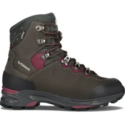LOWA Damen Bergstiefel Damen Trekkingschuhe Lavena, Schiefer / Beere, 37
