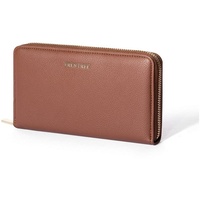Frentree Frentree® Clutch Geldbörse Damen - Portemonnaie Damen mit 16 Kartenfächern und Smartphonefach Herbst- und Winterfarben - Camel