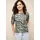 street one studio STREET ONE STUDIO, Damen, Gr. 34, lichen grün, Web, 50% Baumwolle, 50% Modal, normal normal, Rundhals, Bündchen, Shirts T-Shirt, mit Zebra-Print