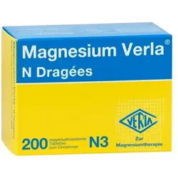 Magnesium Verla N Dragées