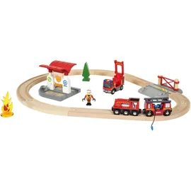 BRIO World Bahn Feuerwehr Set (33815)