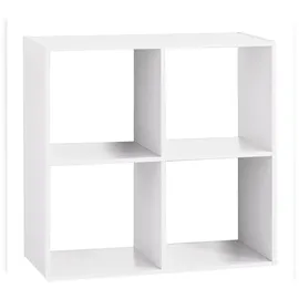 Atmosphera 4-stufiges Regal 67,6 x 32 x 67,6 cm Weiß