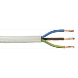 weitere Schlauchleitung H05VV-F 3 x 1,0 - 25 Meter, weiß