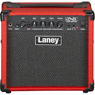 Laney LX15 LX Series - Guitar Combo Amp - 15 Watt - Red