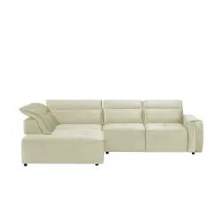 switch Ecksofa  Colombo , beige , Maße (cm): B: 296 H: 103 T: 227