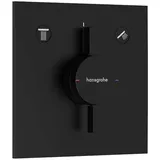 Hansgrohe DuoTurn E Mischer Unterputz für 2 Verbraucher, mattschwarz