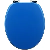 Sanfino WC Sitz Deep Blue Toilettendeckel mit Absenkautomatik aus