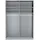 Wiemann Schwebetürenschrank Monaco 148,9 x 217 x 67 cm Weiß