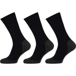 Wandersocken Active Outdoor 3er-Pack Marine BLAU 39/42