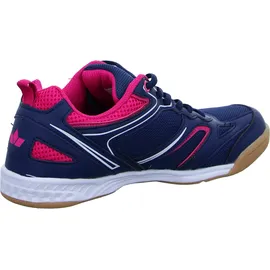 Brütting Lico Damen, Sneaker Airsoft Indoor marineblau/pink/weiß (Gr. 41 EU