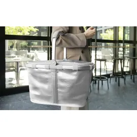 Reisenthel carrybag silver crackle