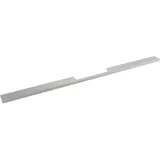 OBF 8536620550 Grimme Möbelgriff Agenor quadratischer Schrankgriff, Küchengriff Breite 590mm Aluminium natur eloxiert, Silber, Lochabstand 492 mm