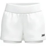 Jako 2-in-1 Short One Damen Weiß 44