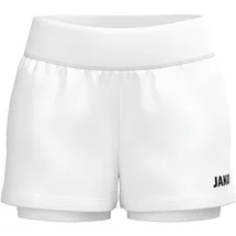 Jako 2-in-1 Short One Damen Weiß 44