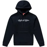 Troy Lee Designs Hoodie Schwarz/Weiß L