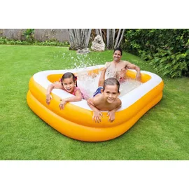 Intex Mandarin Swim Center Family Planschbecken 229 x 147 x 46 cm