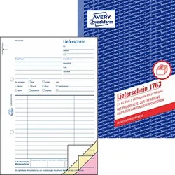 AVERY Zweckform Lieferschein mit Preisspalte Formularbuch 1763