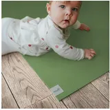 SanoSoft Krabbelmatte - OEKO-TEX® Olivgrün | Gr.: 80 x 160 cm