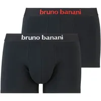 bruno banani Boxer, (2er Pack), mit kontrastreichem Logobund