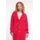 RINO & PELLE Longstrickjacke pink M