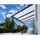 Gutta Terrassendach Premium 309 x 306 cm anthrazit / Acryl klima blue