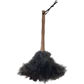 MSV Staubwedel Bambusgriff Feder Braun