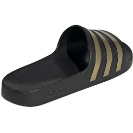 adidas Adilette Aqua Core Black / Gold Metallic / Core Black 46