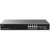 Grandstream GWN7811 Manageable Switch Layer 3. Anschlüsse: 8X GbE RJ45, 2X SFP+, ohne Lüfter Marke