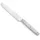 Arcos Tischmesser Edelstahl NITRUM 115 mm - Langlebigkeit und Präzision - Weißer Nylon-Griff - Serie Mesa