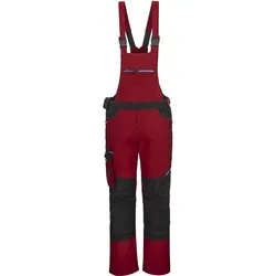 Latzhose "T704" WX3 - XL - tiefrot