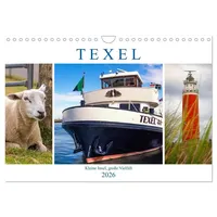 Calvendo Texel - Kleine Insel, große Vielfalt (Wandkalender 2026