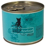 Catz Finefood Classic No. 21 Wild & Rotbarsch 6 x 200 g
