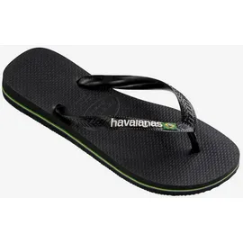 havaianas Brasil Logo Schwarz 23