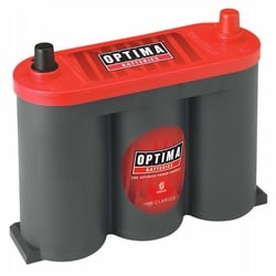 Optima Red Top RT S - 2.1, 6V 50Ah, AGM Starterbatterie, Spiralcell Technologie