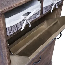 Mendler HWC-H19 100 x 60 x 24 cm braun / braun