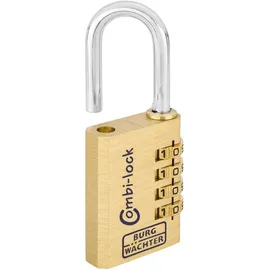 Burg Wächter Zahlenvorhangschloss Combi Lock 80 Schlosskörper-B.40mm MS