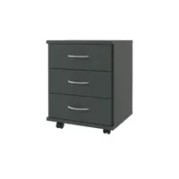 Sconto Rollcontainer Multischrank-System - grau ¦ Maße cm B: 46 H: 58 T: 40