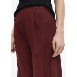 s.Oliver Culotte Strukturierte Culotte mit Falten und Elastikbund Rot 44