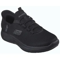 Berufsschuh SKECHERS "SUMMITS SR-COLSIN" Gr. 48,5, schwarz, 48,5, Textil, Schuhe, Slipper für Gastronomie, Pflege, Krankenhaus mit Pillow-Ausstattung