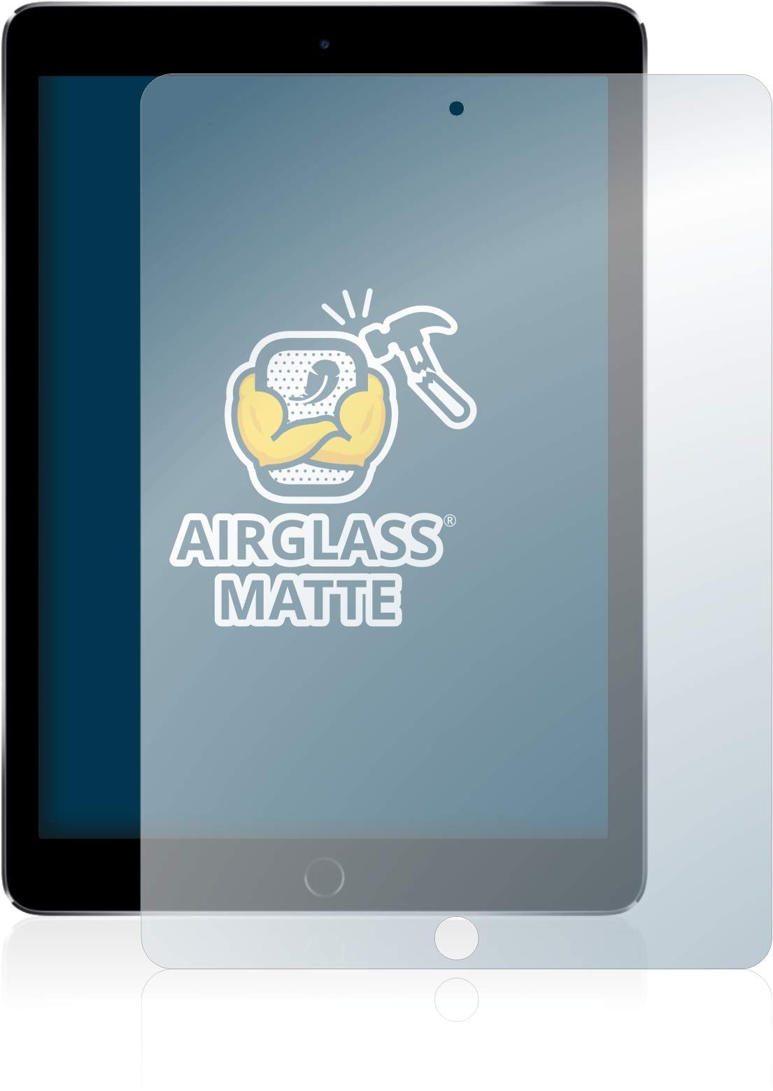 BROTECT Entspiegelungs-Panzerglasfolie für Apple iPad Pro 9.7" WiFi 2016 Schutzglas Schutz-Folie Matt [Extrem Kratzfest 9H, Anti-Reflex,