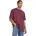 Heavy Oversized Tee TB1778-01151-0042 cherry