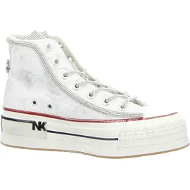nan-ku Plateau-Sneaker Weiß Damen 38