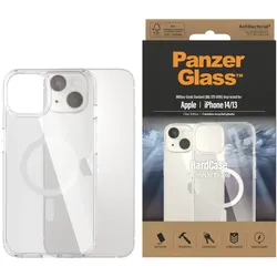 PanzerGlass Handyhülle MagSafe HardCase iPhone 14 - transparent, antibakteriell