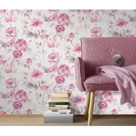 Fashion for walls Vliestapete Fashion for Walls 0,32 x 10 m 10 m rosa/weiß