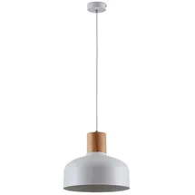 LINDBY Carlise 1-flg. 30 cm rund weiß