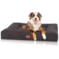 Knuffelwuff Hundebett Sofia 80 x 60 cm schwarz